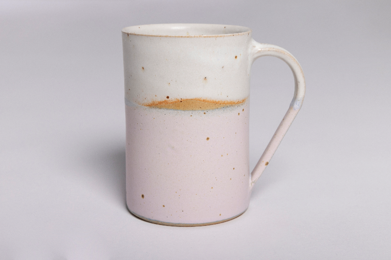 Cylinder krus med hank billede 3