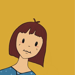 Plakat: Pigen Karry – produktbillede