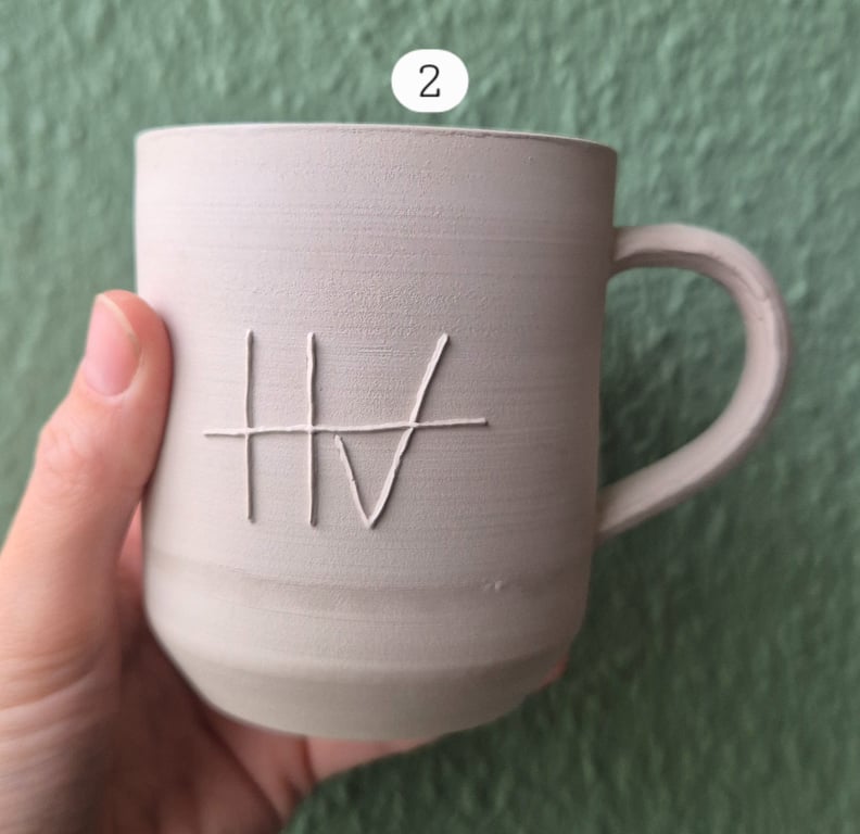 Personlig kop med valgfri motiv/tekst billede 2