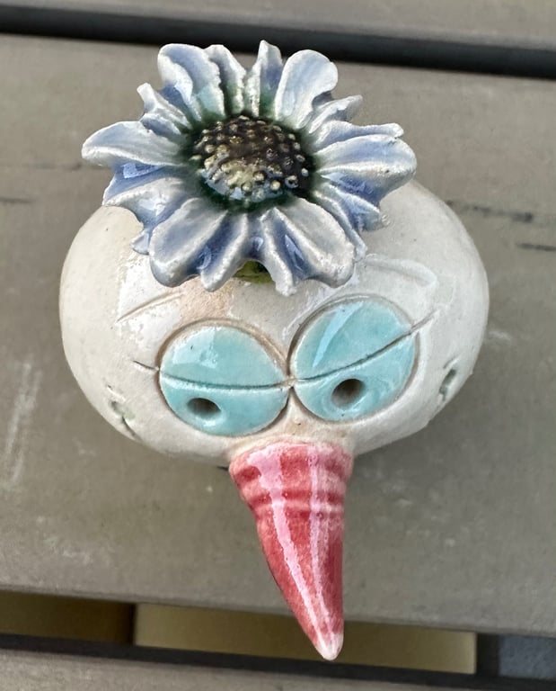 Vinterpige m blomst billede 2