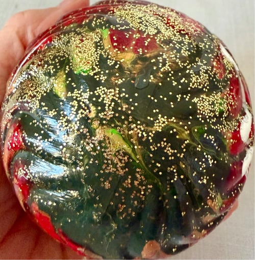 Kunst julekugle 60 (3)