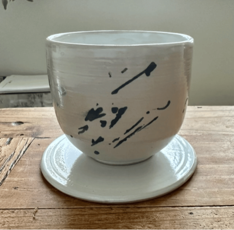 Wabi-sabi kop m. dekoration billede 2