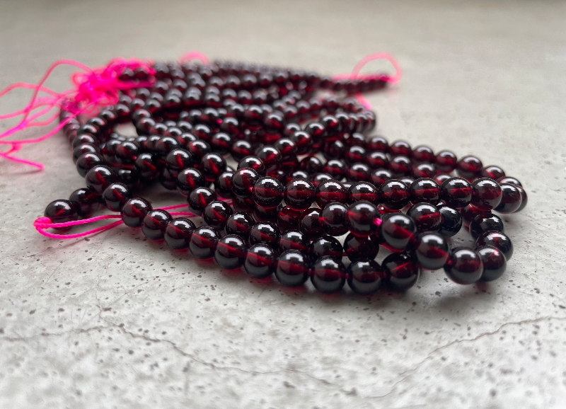 Almandin Granat Royal - Kvalitet AAAA billede 5