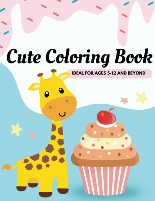 Malebog: Cute Coloring BooK