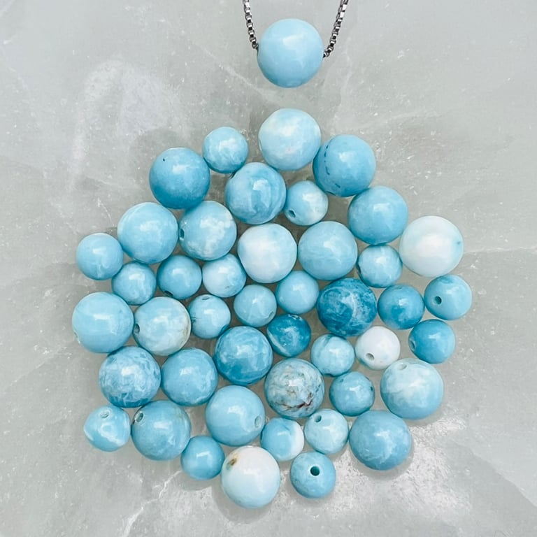 Larimar- vedhæng