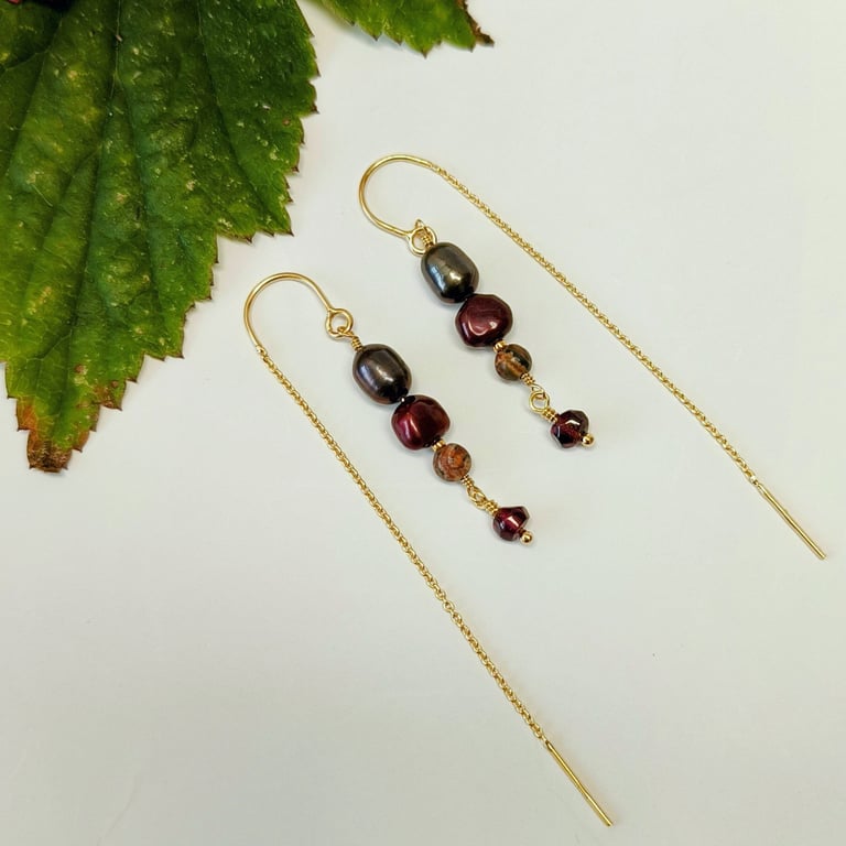 Blommedalen øreringe