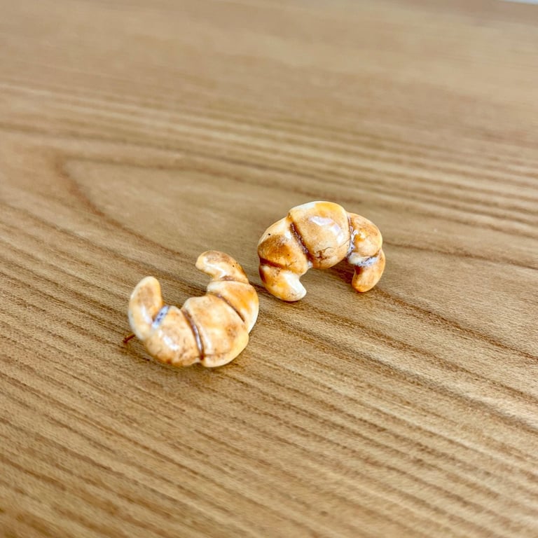 Crossaint Øreringe billede 2