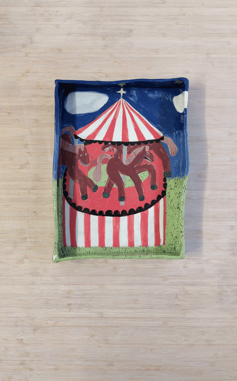 Sad carousel horses club 