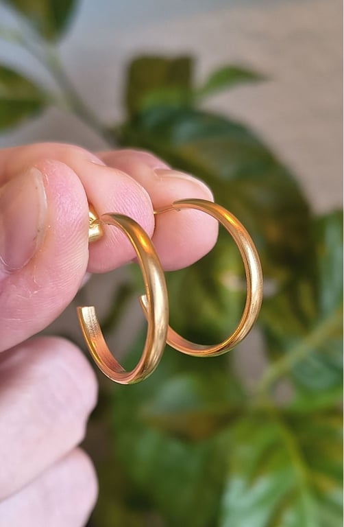 Rikke øreringe / Kirurgisk stål / 