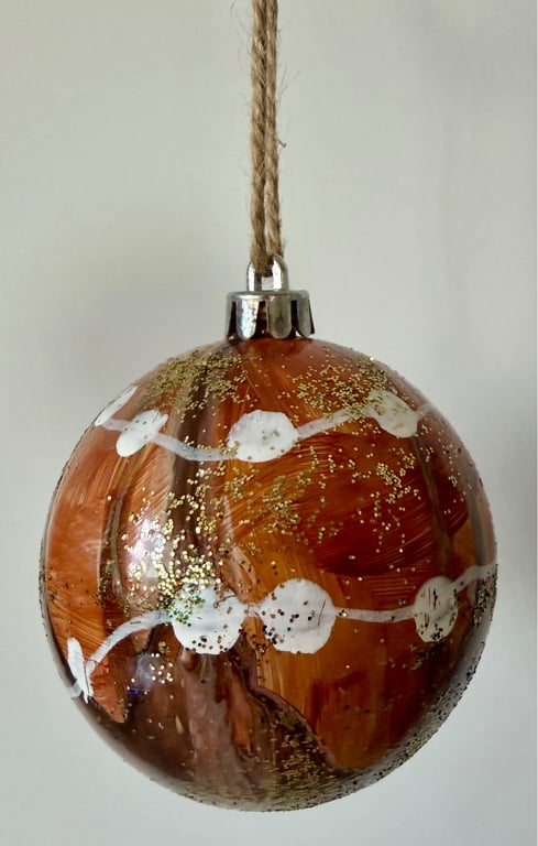 Kunst julekugle 57