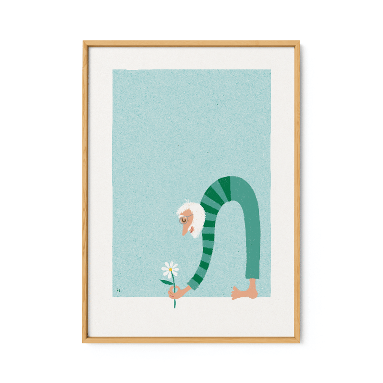 Blomsterpluk – plakat billede 2