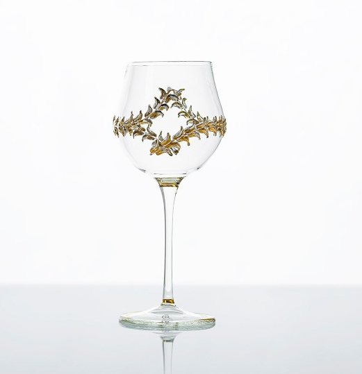 RØDVINSGLAS EMPEROR GULD 60cl