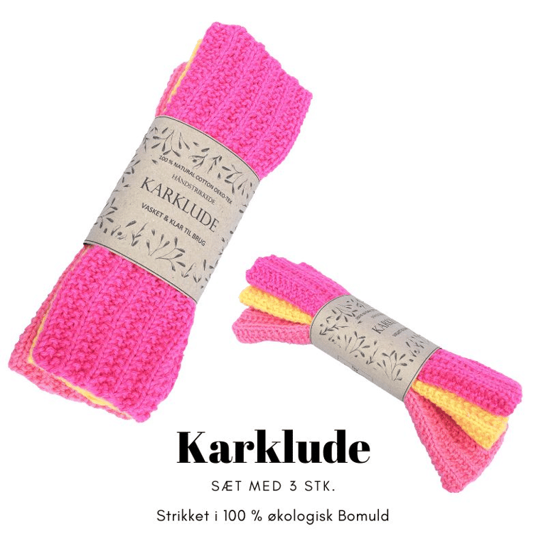 Karklude - Cerise, Gul, Pink