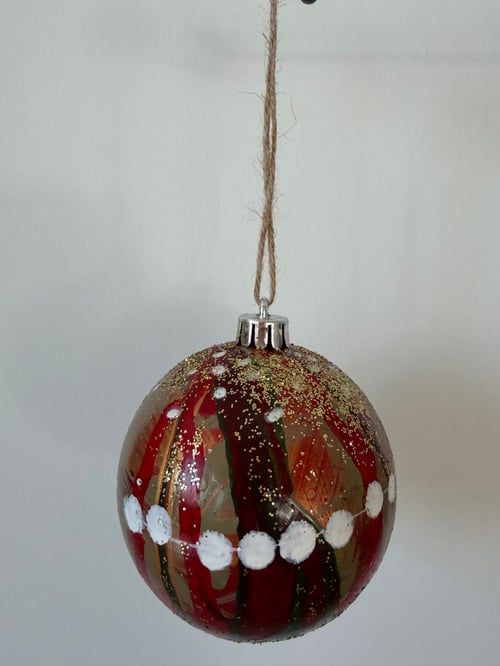 Kunst julekugle 45 (1)