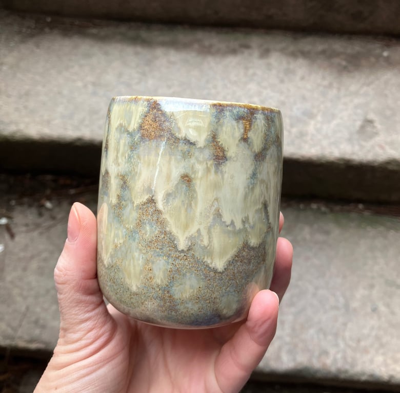 Hånddrejet kop billede 4