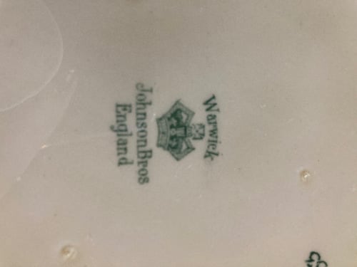 Oval skål m låg - JohnsonBros/ Warwick (8)