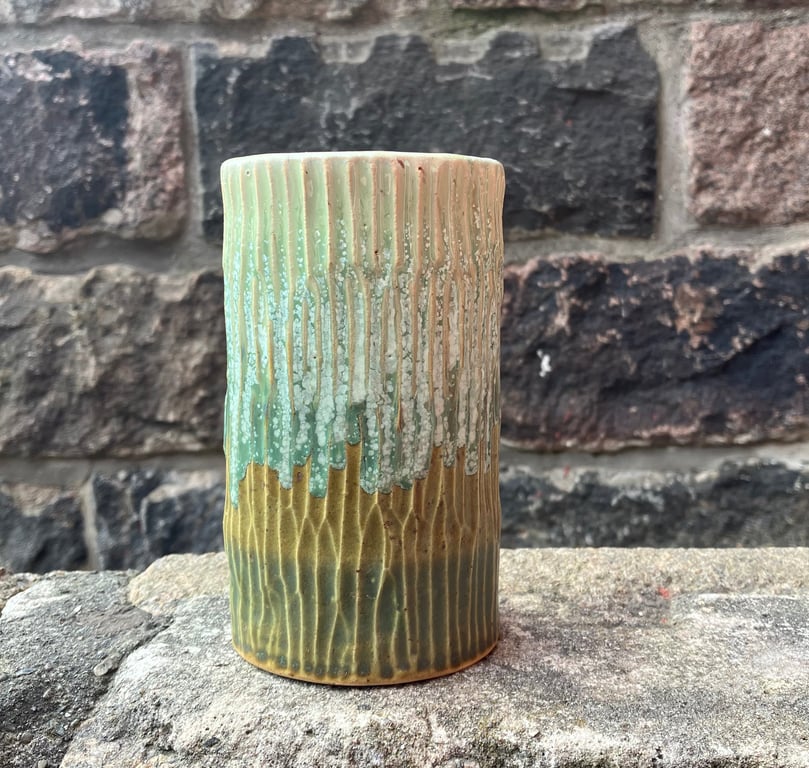 Vase, facetskåret billede 6