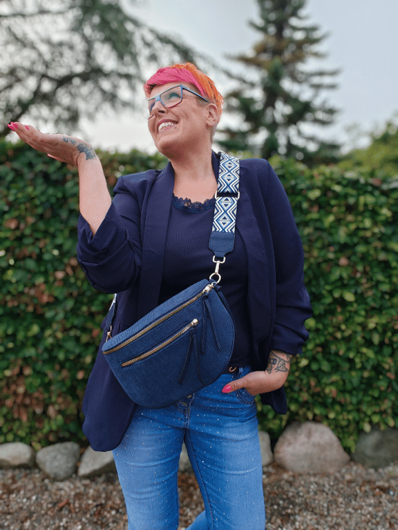 Zafia Top Navy billede 3