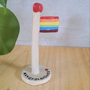 Mangfoldighed-Flaget er 14 cm høj – produktbillede