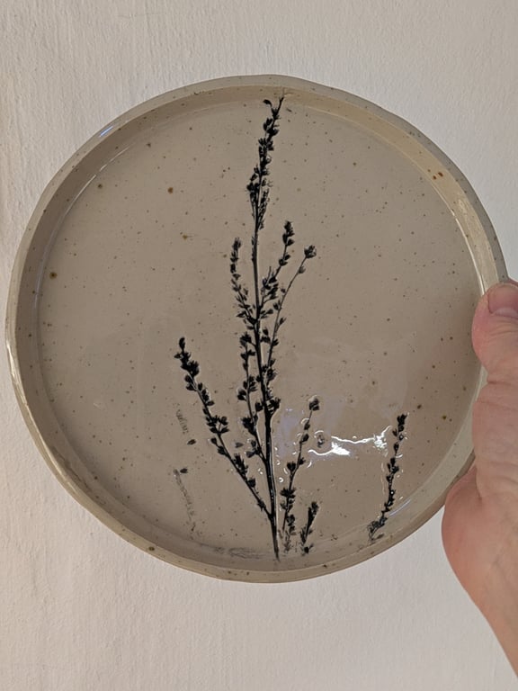 Frokosttallerken med strandplante