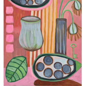 The key to my sanity 50x60 cm – produktbillede