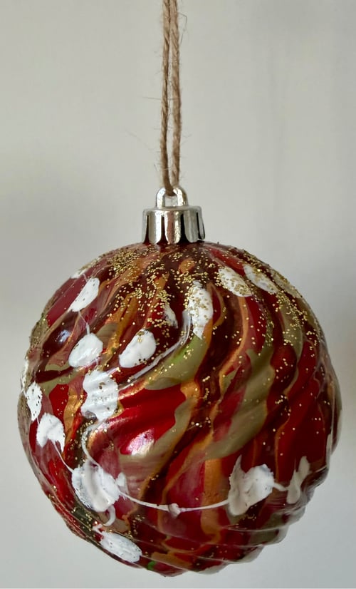 Kunst julekugle 60 (1)