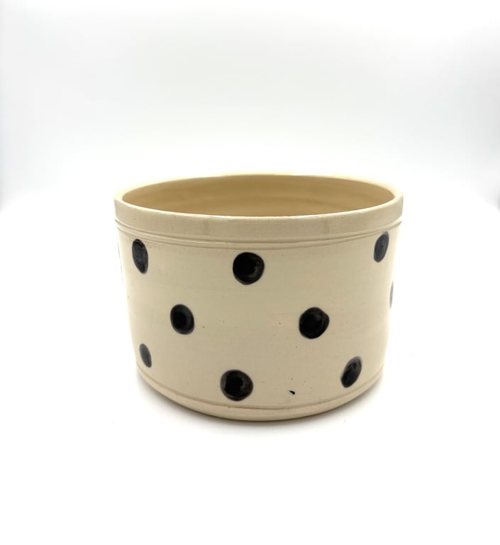 Urtepotte - polka Dot