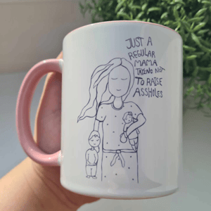 Krus: just a regular mama Rosa – produktbillede