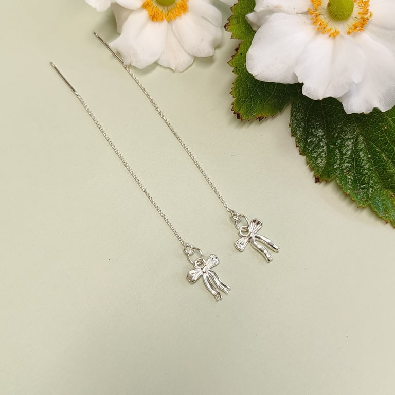 Sløjfe øreringe billede 2