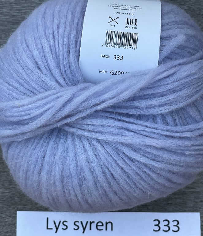 Garn: PUNO PETIT: Babyalpaca og extra fin merino - 50 g ngl. billede 20