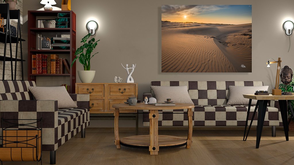 AFTENLYS LIGE FØR SOLNEDGANG PÅ RÅBJERG MILE I SKAGEN EN SMUK SOMMERAFTEN billede 2