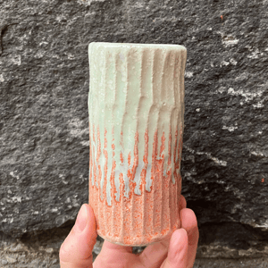 Vase, rillet – produktbillede