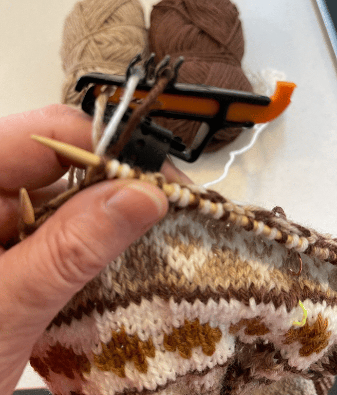 Tilbehør: The knit ring til fair isle til 2, 3 og 4 farver (4)