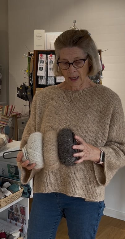 Opskrift - D: Nanna bluse med læg i ryggen billede 4