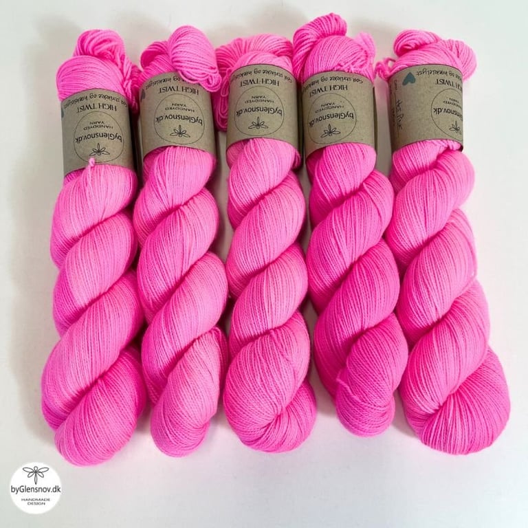 HIGH TWIST Hot Pink (Plain) billede 2