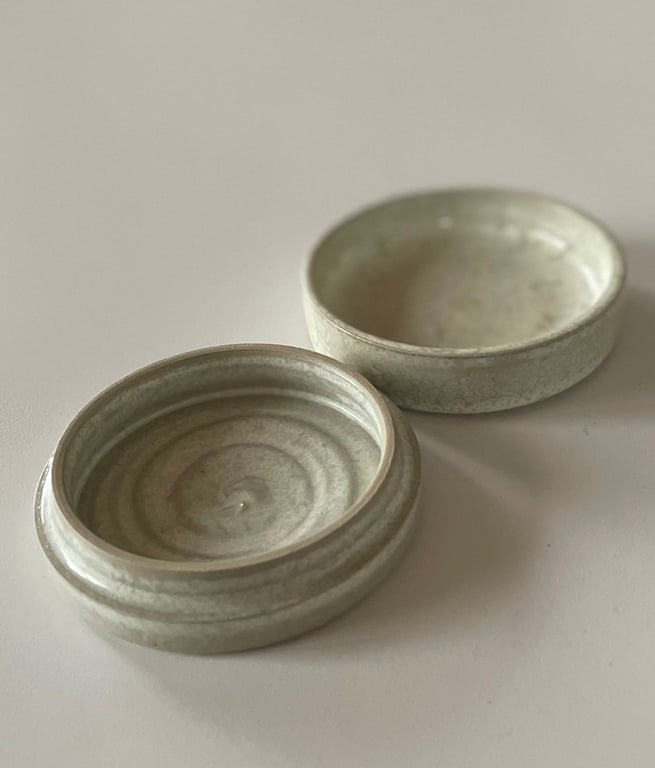 Lille krukke - til f.eks. smykker billede 2