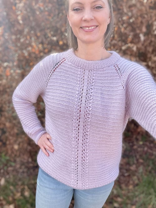 Stripe Sweater My Size strikkeopskrift