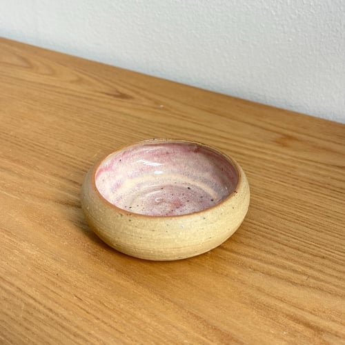 Rosa snack skål