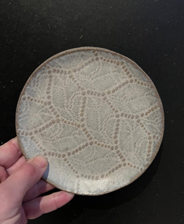 Tallerken m. mønster (S)