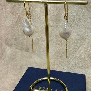 Natacha - Øreringe (Forgyldt Sterling Sølv) – produktbillede