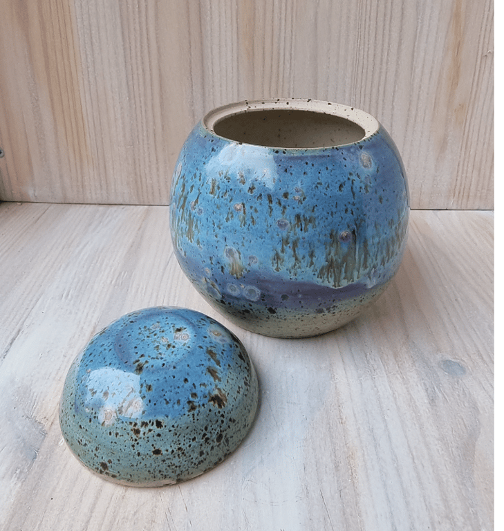 Lågkrukke/vase. billede 3