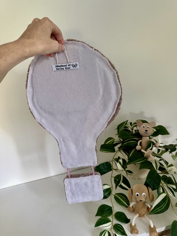 Tuftet luftballon - Håndlavet vægkunst i 100% uld.  billede 3