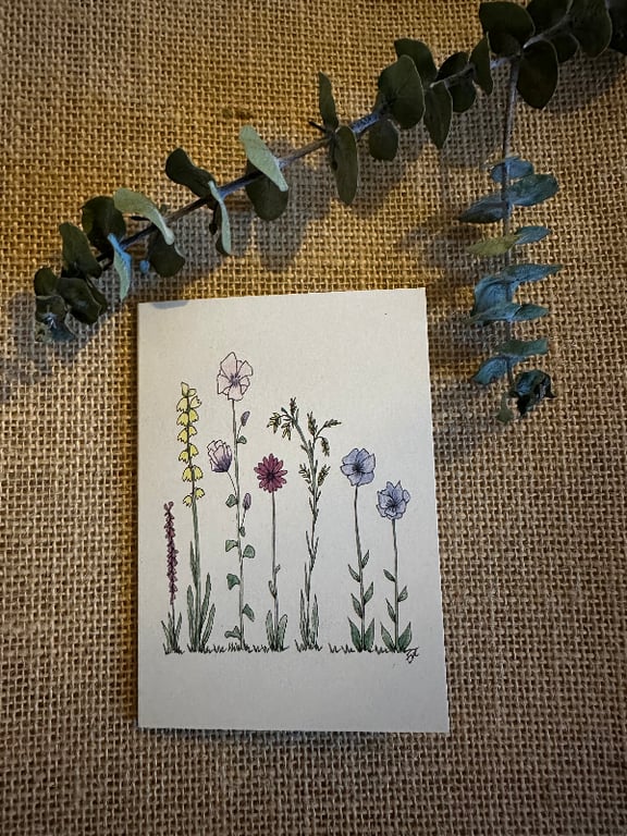 Pakke 4 - Private - 4 kort, 2 typer - A6 Telegrammer (2)