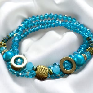 Blåt Armbånd – produktbillede