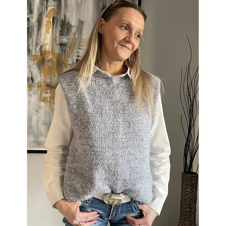 Verdens nemmeste vest - designet af Rikke Mølgaard