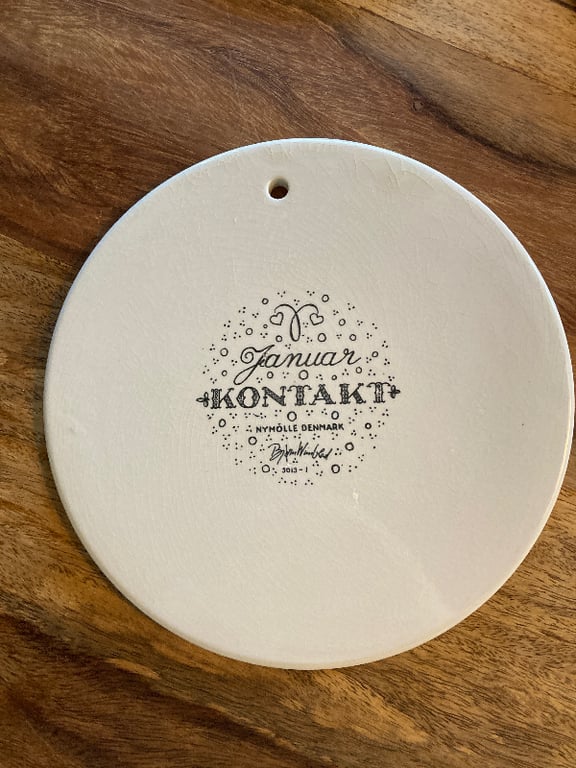 Bjørn Wiinblad - Januar/“Kontakt” - Sort billede 2