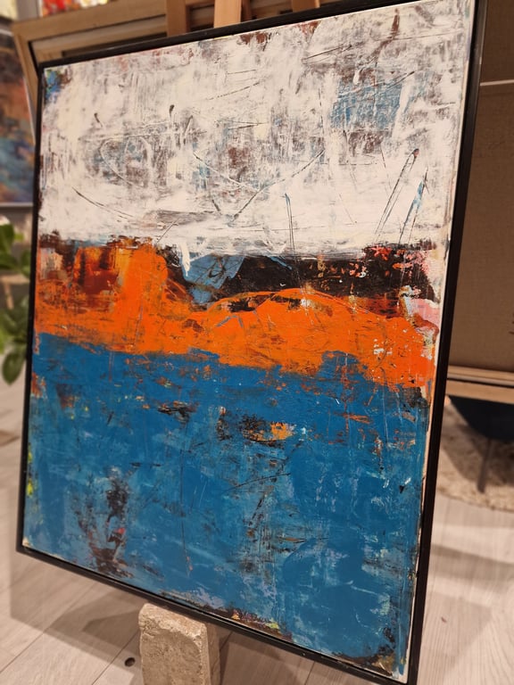 #1314  80 x 100 cm SOLD billede 4