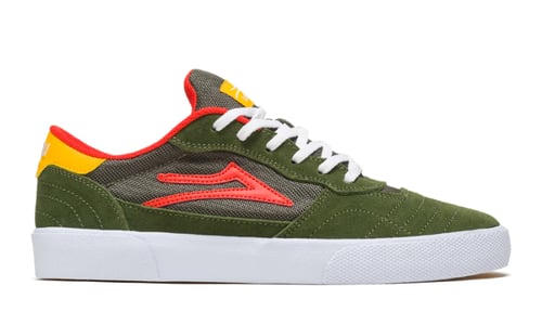 Lakai, Cambridge, Olive/Yellow Suede, Str. 38.5 (2)