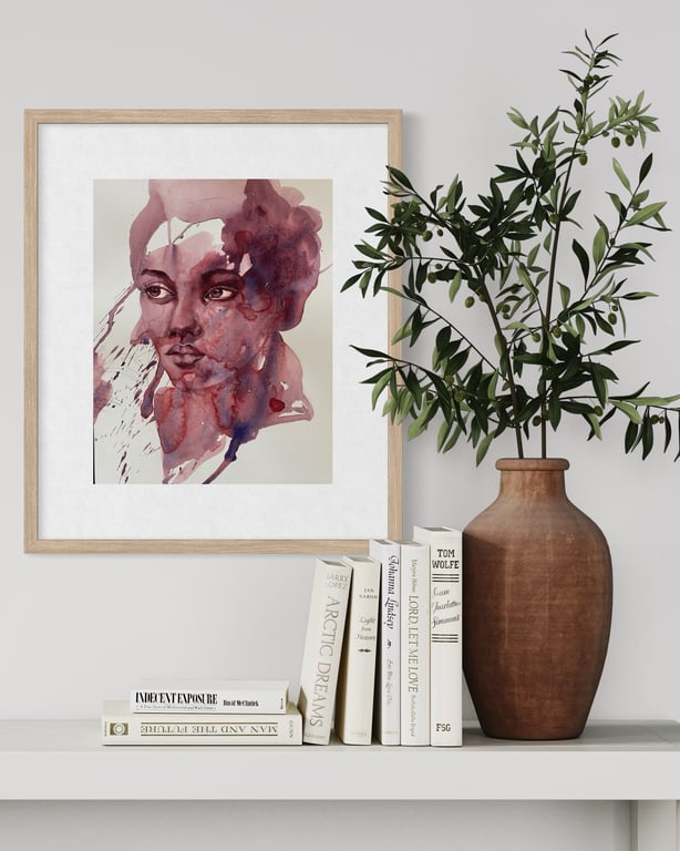 Uden titel – 41 cm x 31 cm billede 3