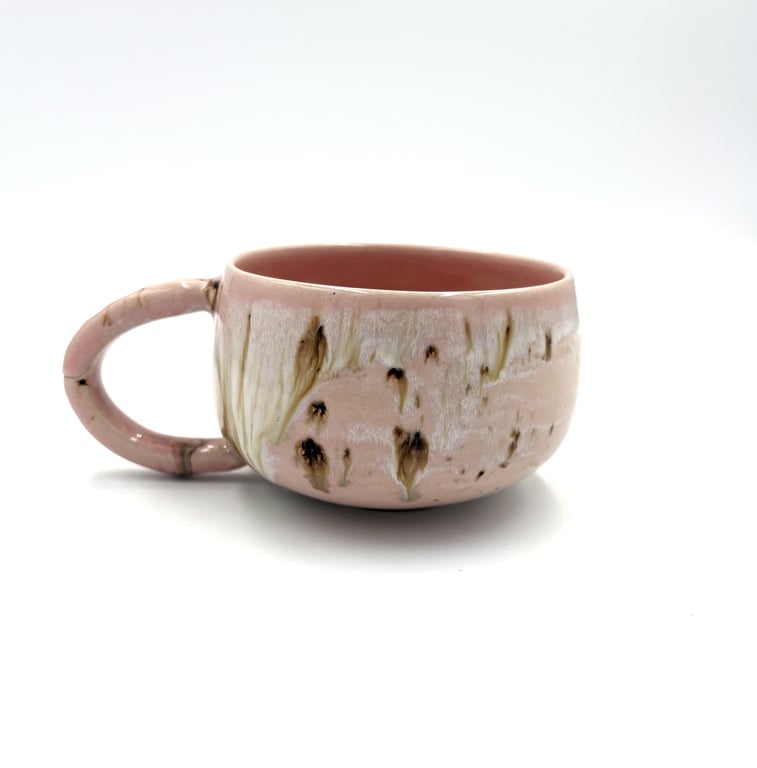 Kop med hank - pink Dream 